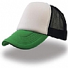 Gorra Rapper Atlantis - Color Negro/Verde