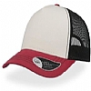 Gorra Rapper Canvas Atlantis - Color Blanco