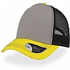 Gorra Rapper Canvas Atlantis - Color Amarillo