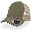 Gorra Rapper Canvas Atlantis - Color Verde Oliva