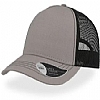 Gorra Rapper Canvas Atlantis - Color Gris Claro
