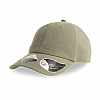 Gorra 6 Paneles Algodn Orgnico Fraser Atlantis - Color Caqui