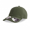 Gorra 6 Paneles Algodn Orgnico Fraser Atlantis - Color Verde Oliva