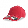 Gorra 6 Paneles Algodn Orgnico Fraser Atlantis - Color Rojo
