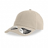 Gorra 6 Paneles Algodn Orgnico Fraser Atlantis - Color Crudo