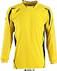 Camiseta Portero Azteca Sols - Color Amarillo/Negro