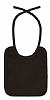 Babero Bebe Tender Valento - Color Negro / Negro