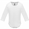 Body Bebe Honey Manga Larga Roly - Color Blanco 01