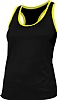 Camiseta Tecnica Mujer Beat Nath - Color Negro/Amarillo