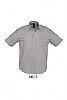 Camisa Hombre Brisbane Sols - Color Silver