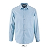 Camisa Manga Larga Hombre Brody Sols - Color Azul Cielo