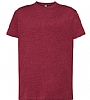Camiseta JHK Regular Heather T-Shirt - Color Burgundy Heather