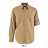 Camisa Manga Corta Hombre Burma Sols - Color Castao