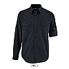 Camisa Manga Corta Hombre Burma Sols - Color Azul Oscuro