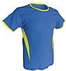 Camiseta Tecnica Boomer Acqua Royal - Color Royal/Amarillo Flor