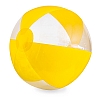 Balon de Playa Transparente-Opaco Cifra - Color Amarillo