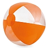Balon de Playa Transparente-Opaco Cifra - Color Naranja