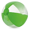 Balon de Playa Transparente-Opaco Cifra - Color Pistacho