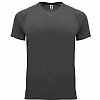 Camiseta Tecnica Hombre Bahrain Roly - Color Plomo Oscuro 46