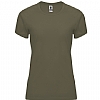 Camiseta Tecnica Mujer Bahrain Roly - Color Verde Militar 15