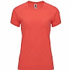 Camiseta Tecnica Mujer Bahrain Roly - Color Coral Fluor 234