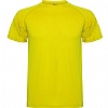 Camiseta Tecnica Roly Infantil Montecarlo - Color Amarillo 03