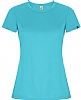 Camiseta Organica Tecnica Imola Mujer Roly - Color Turquesa 12