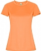 Camiseta Organica Tecnica Imola Mujer Roly - Color Naranja Fluor 223