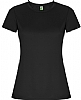 Camiseta Organica Tecnica Imola Mujer Roly - Color Plomo Oscuro 46