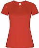 Camiseta Organica Tecnica Imola Mujer Roly - Color Rojo 60