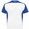 Camiseta Tecnica Hombre Bugatti Roly - Color Blanco / Royal