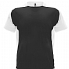 Camiseta Tecnica Hombre Bugatti Roly - Color Negro / Blanco