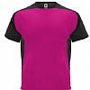 Camiseta Tecnica Hombre Bugatti Roly - Color Fucsia / Negro