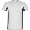 Camiseta Tecnica Shanghai Roly - Color Blanco/Plomo Oscuro 0146