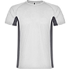 Camiseta Tecnica Shanghai Infantil Roly - Color Blanco/Plomo Oscuro 0146