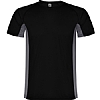 Camiseta Tecnica Shanghai Roly - Color Negro/Plomo Oscuro 0246