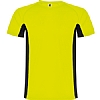 Camiseta Tecnica Shanghai Roly - Color Amarillo Flor/Negro 22102