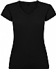 Camiseta Mujer Cuello Pico Victoria Roly - Color Negro 02