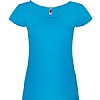Camiseta Mujer Guadalupe Roly - Color Azul Turquesa 12