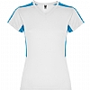 Camiseta Tecnica Mujer Suzuka Roly - Color Blanco/Turquesa