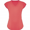 Camiseta Tecnica Mujer Avus Roly - Color Coral Fluor 234