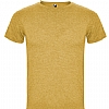 Camiseta Jaspeada Hombre Fox Roly - Color Mostaza Vigore
