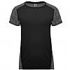 Camiseta Zolder Mujer Roly - Color Negro / Negro Vigore