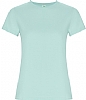 Camiseta Organica Golden Mujer Roly - Color Verde Menta 98