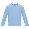 Camiseta Baby Manga Larga Roly - Color Celeste