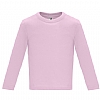 Camiseta Baby Manga Larga Roly - Color Rosa Claro