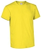 Camiseta Publicitaria Basic Bike Valento - Color Amarillo