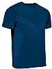 Camiseta Tecnica Dacita Valento - Color Azul Marino Orion/Azul Royal