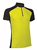 Maillot Ciclismo Giro Valento - Color Amarillo Flúor/Negro