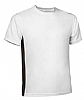 Camiseta Tecnica Leopard Valento - Color Blanco/Negro